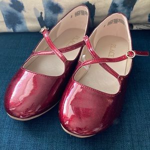Like New- Ruby Metallic Girls Dress Shoes